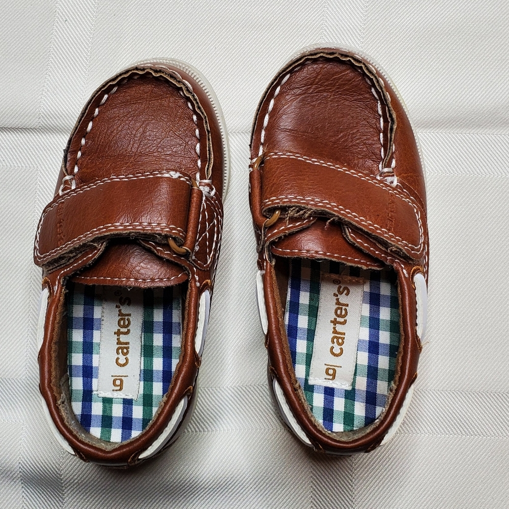6C Boys boat shoe